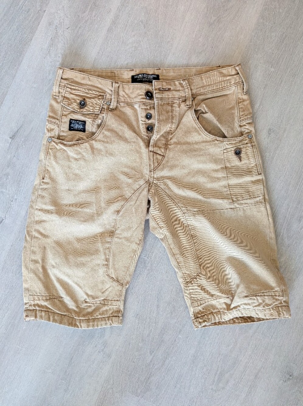 Jack & Jones Tan Cargo shorts medium